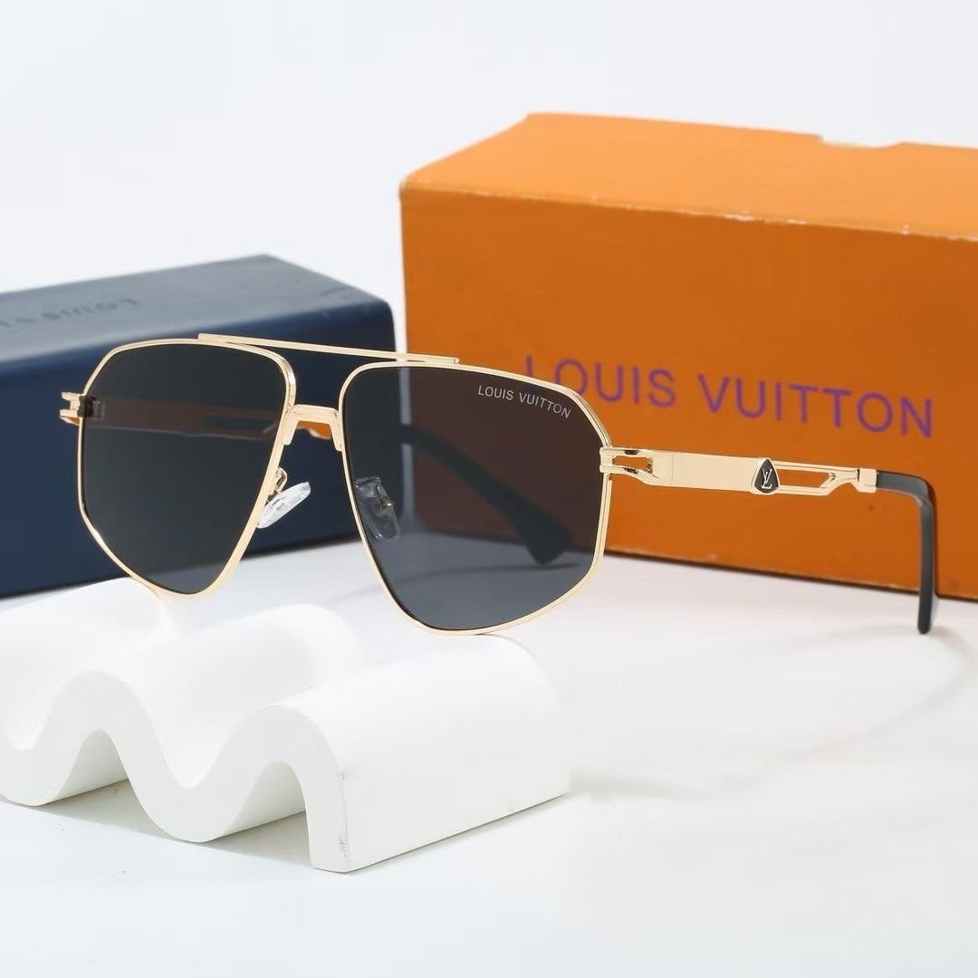 Louis vuitton Metal Vanguard Double Bridge Aviator Sunglasses Aviator