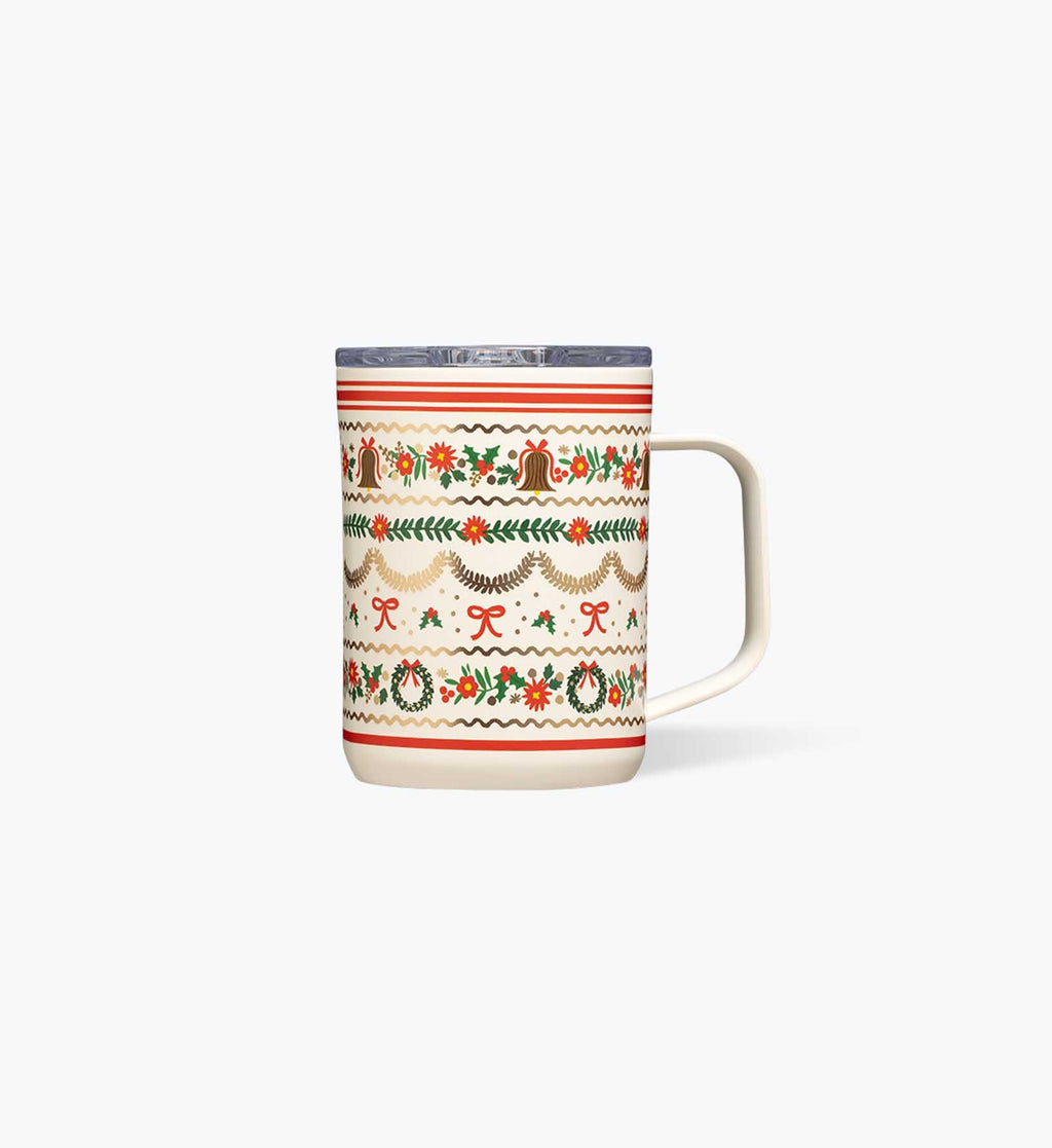 16 oz. Coffee Mug - Holly Jolly
